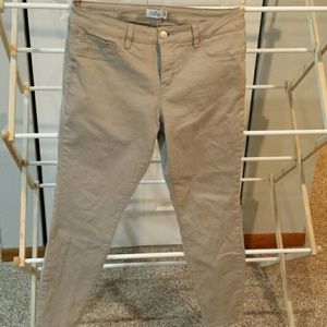 Tan jeans